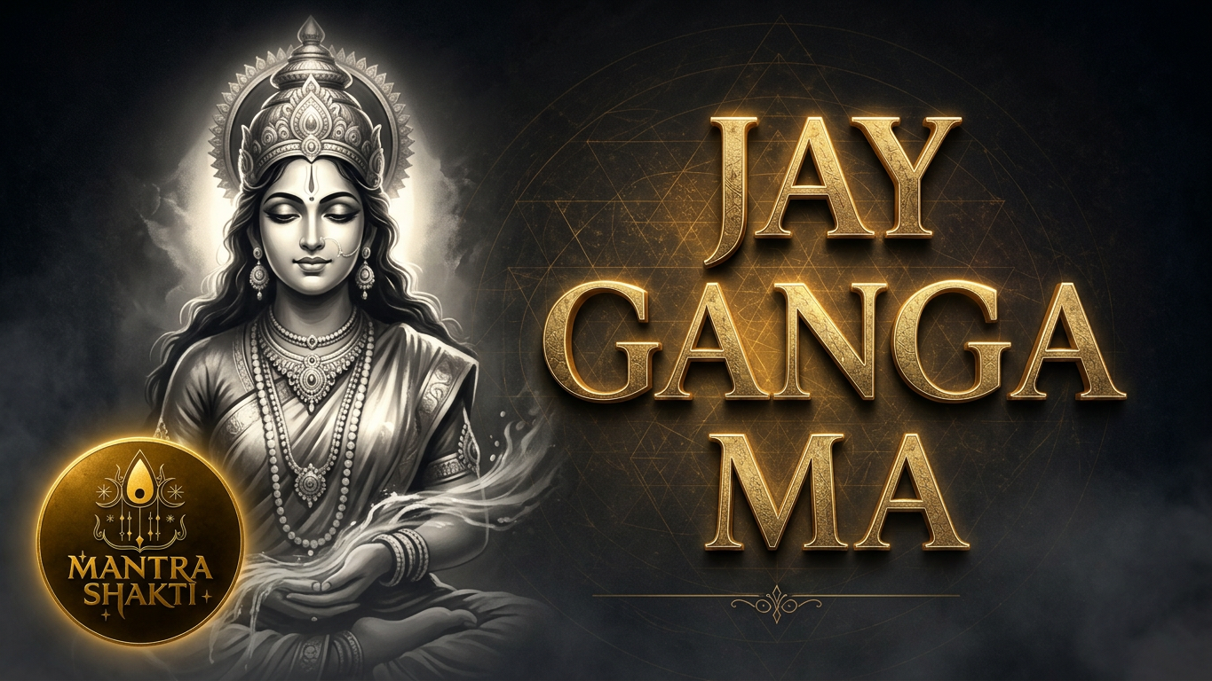 Portada de Jay Ganga Ma, nueva live session de Mantra Shakti